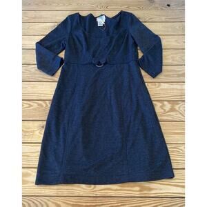 Max Studio Specialty Products 3/4 Sleeve Dress Size Medium Women’s Black